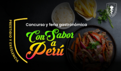 Concurso y feria gastronómica Con sabor a Perú
