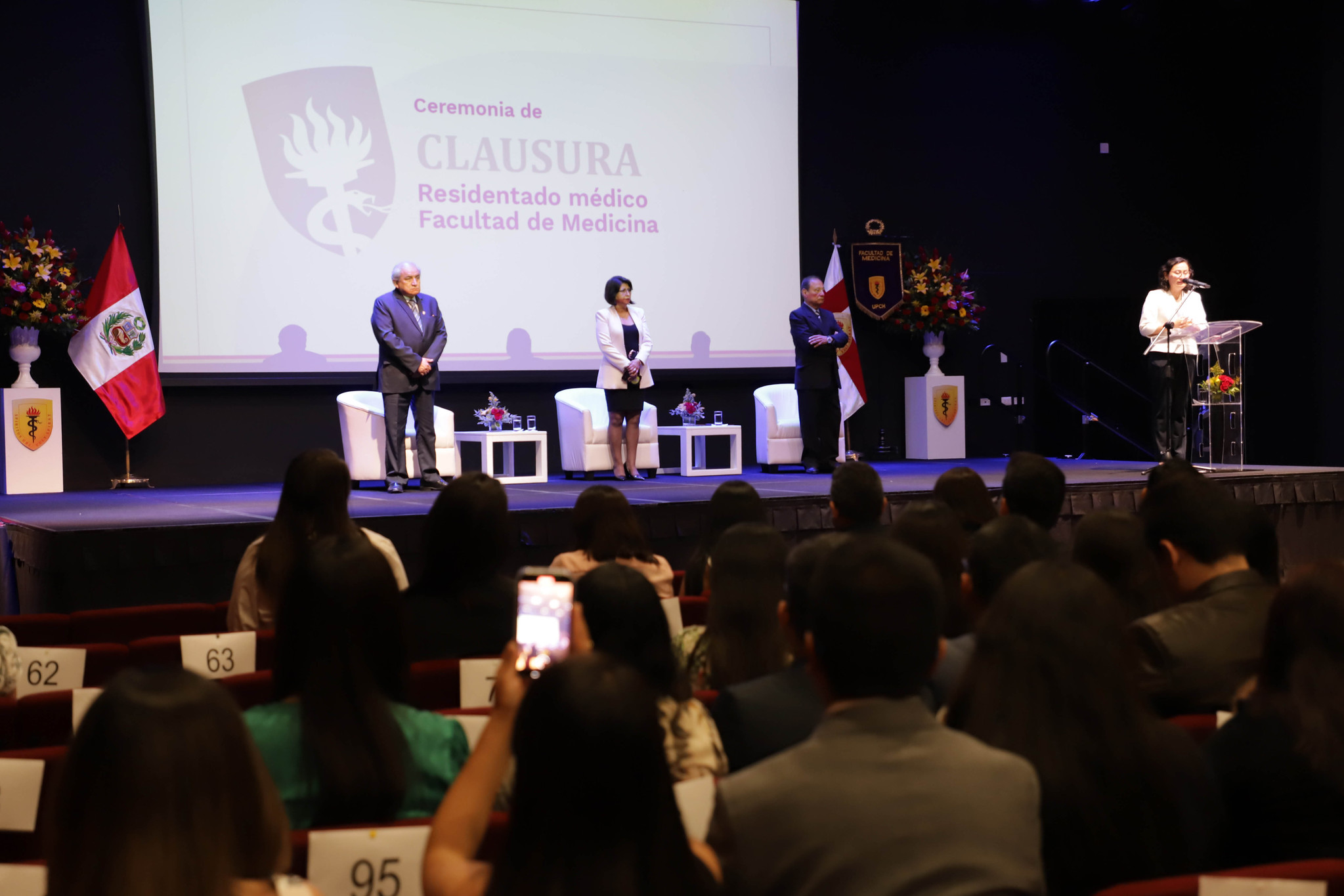 Ceremonia de despedida del Residentado Médico