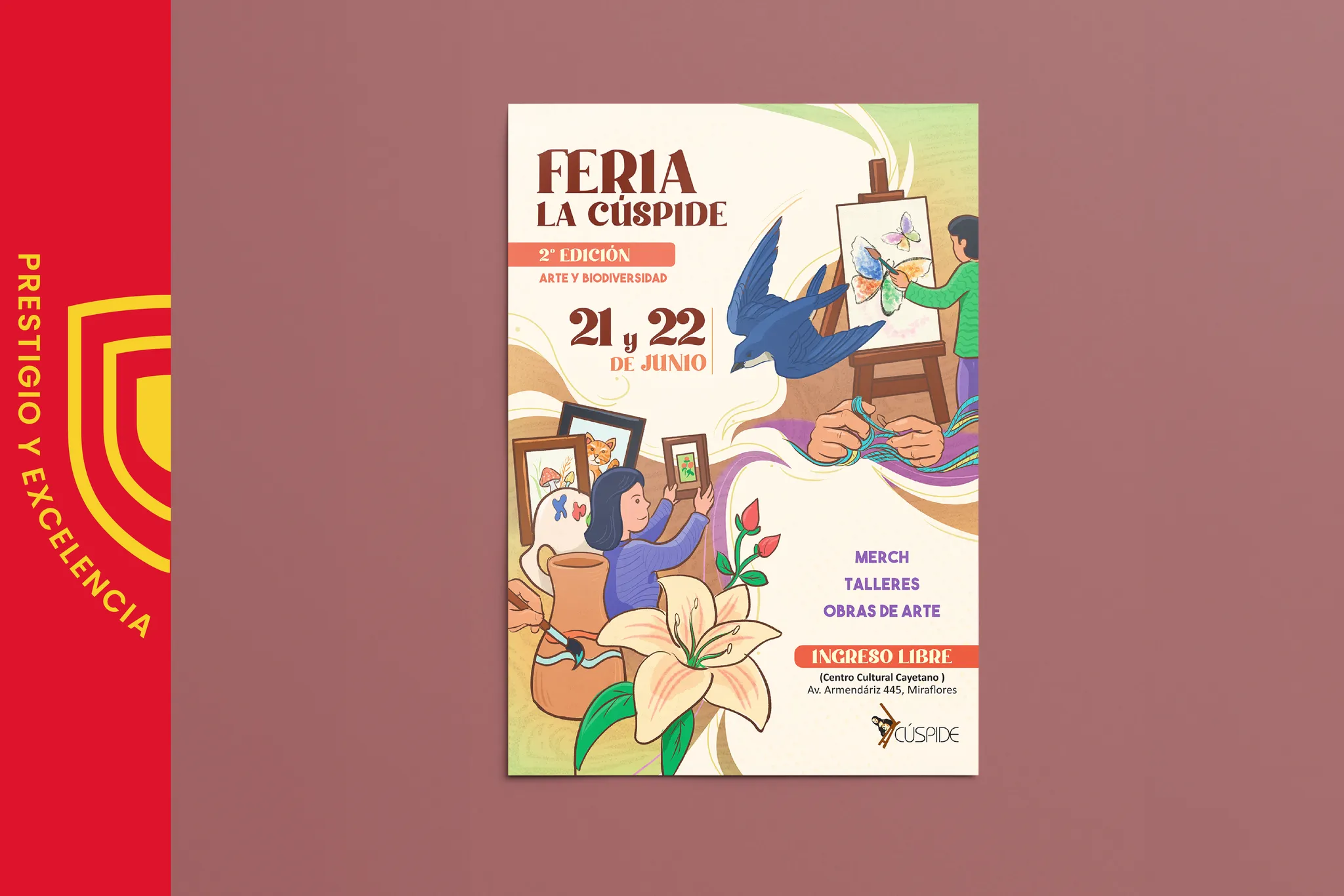 Feria de arte y biodiversidad: La cúspide