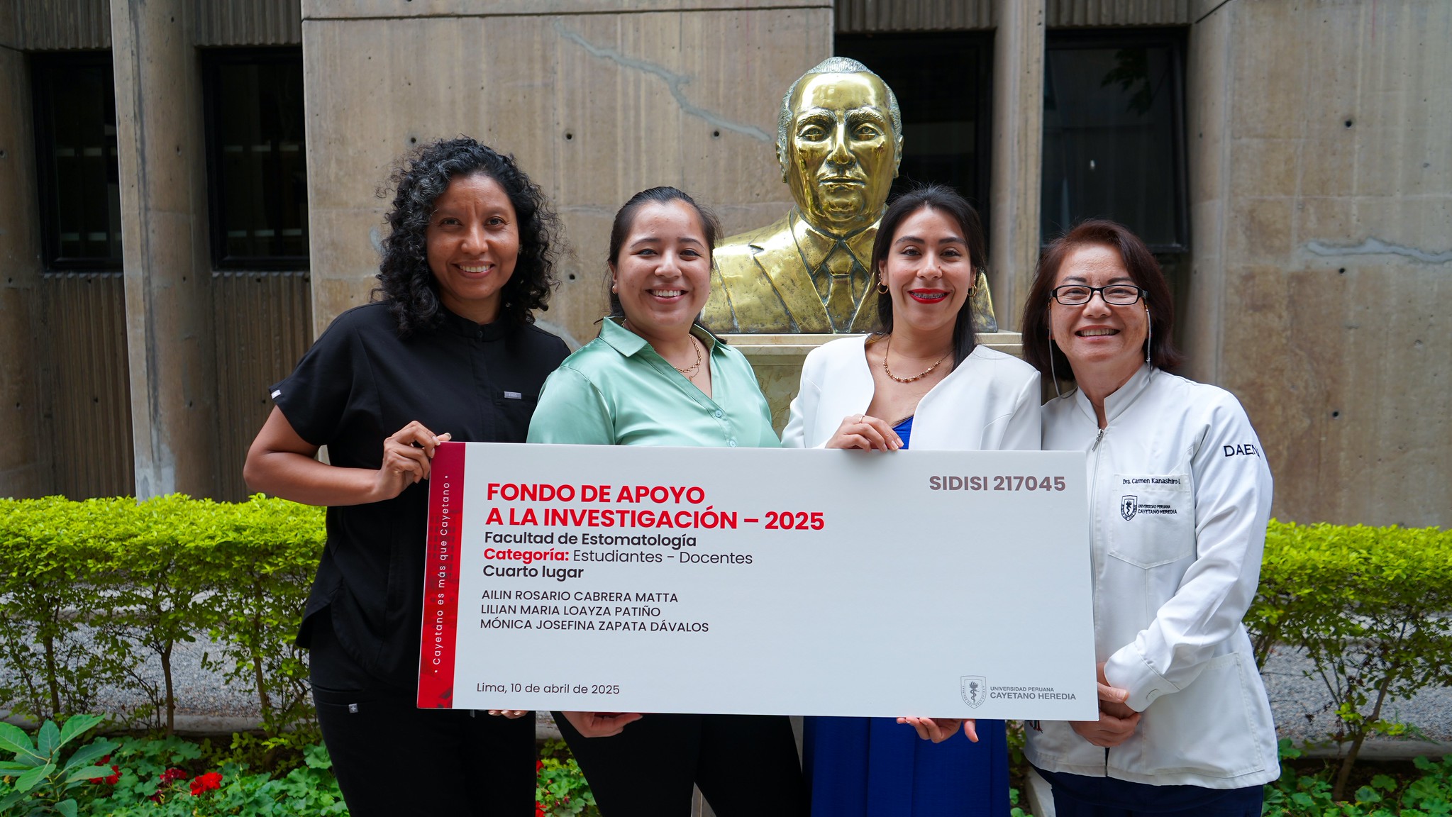 Ceremonia de Fondo de Apoyo a la Investigación