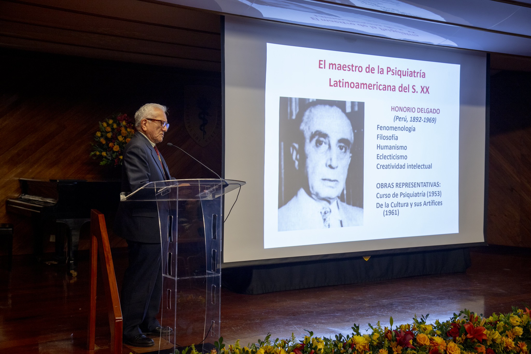 Conferencia por la Cátedra Honorio Delgado